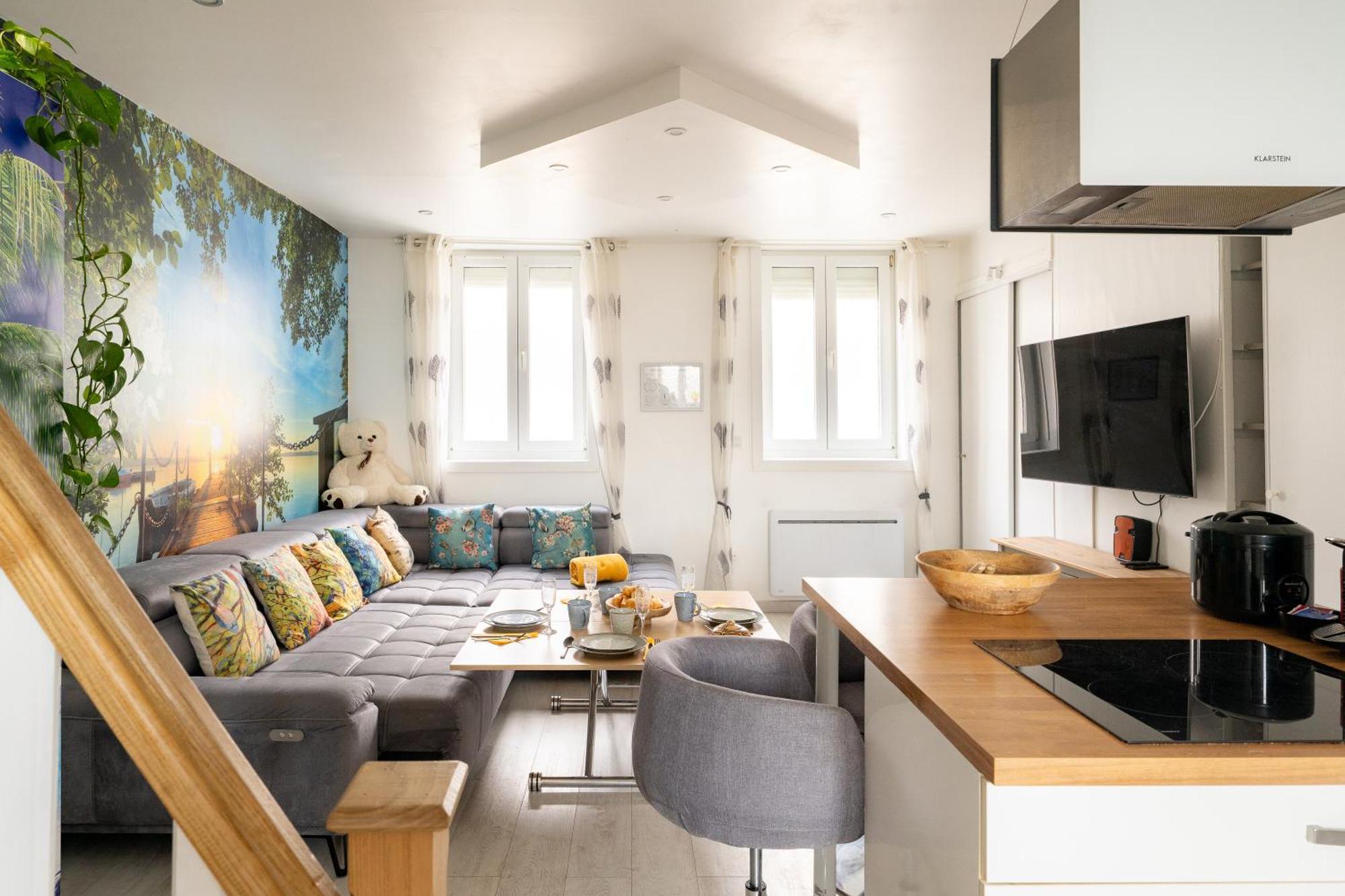 Casa Inca Calais - Duplex Soleil Latino - Parking Free, Station公寓 外观 照片