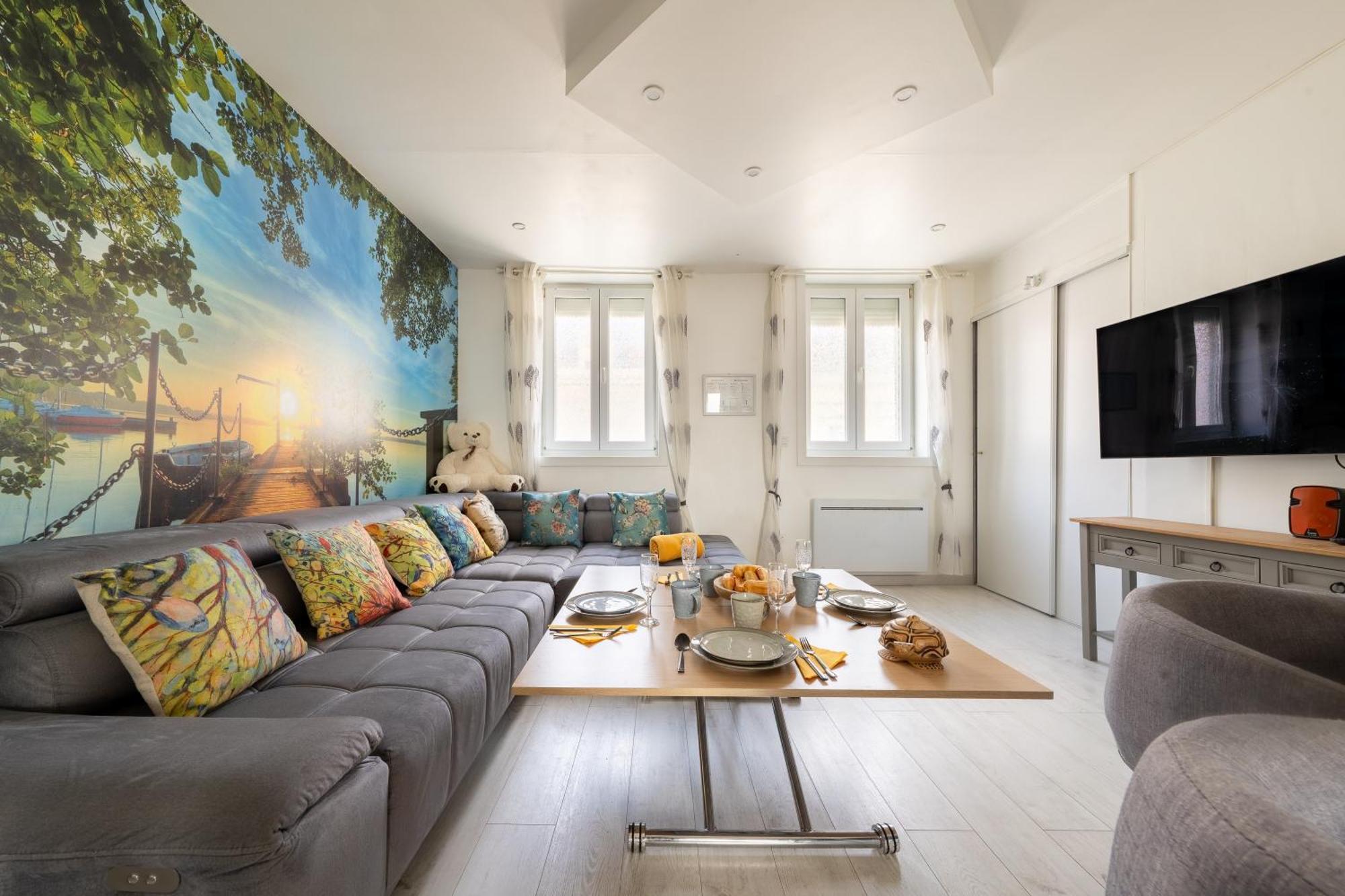 Casa Inca Calais - Duplex Soleil Latino - Parking Free, Station公寓 外观 照片