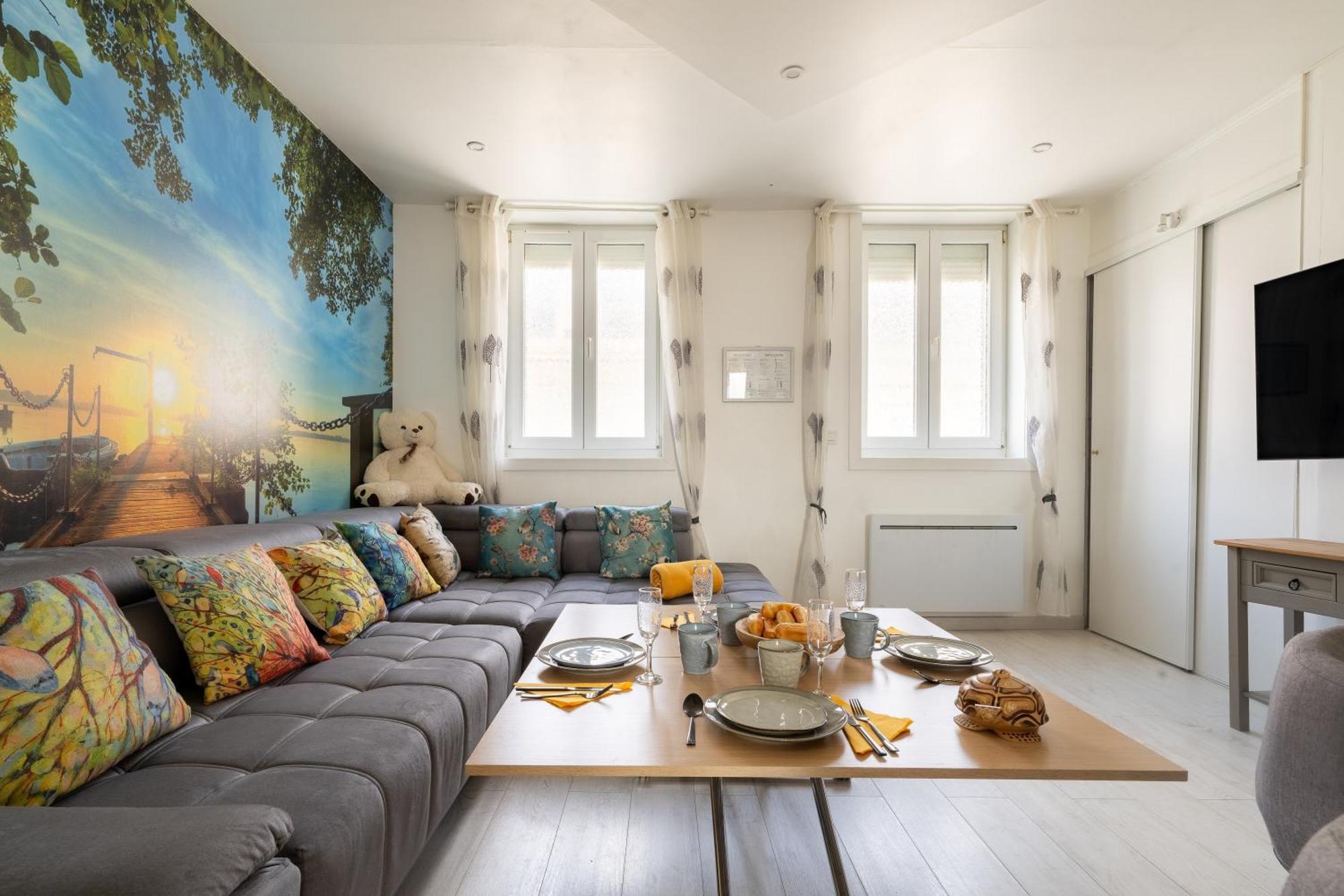 Casa Inca Calais - Duplex Soleil Latino - Parking Free, Station公寓 外观 照片